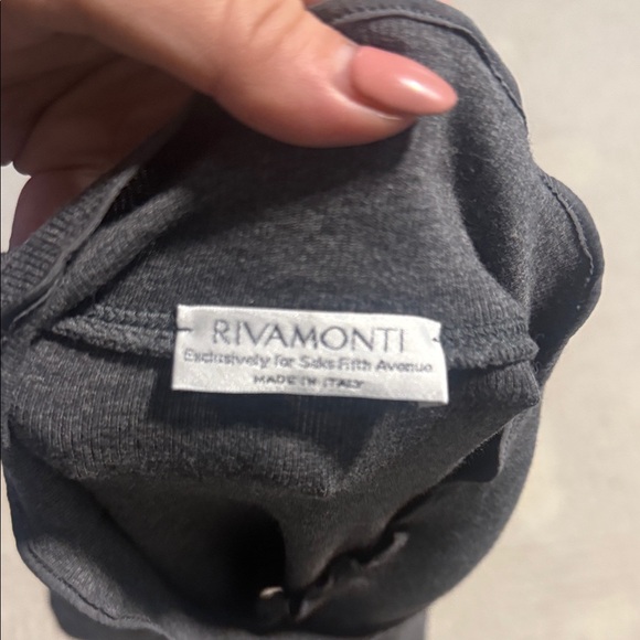 Rivamonti Charcoal Long Sleeve Top - Picture 7 of 8